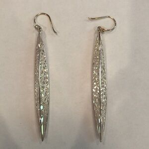 Silpada sterling silver earrings, unworn